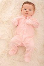Load image into Gallery viewer, 2 Pack - Terry Towelling Sleepsuit - Peony Pink

